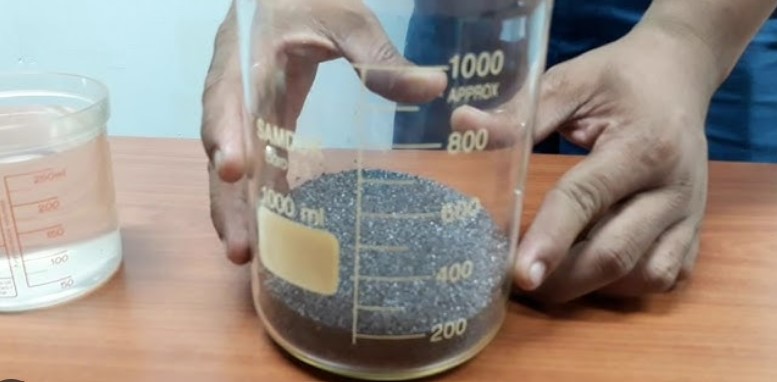 Check for Oil in Abrasives