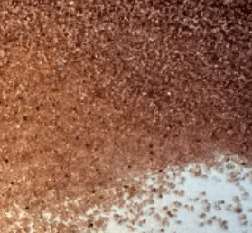Natural garnet abrasive used for sandblasting steel structures